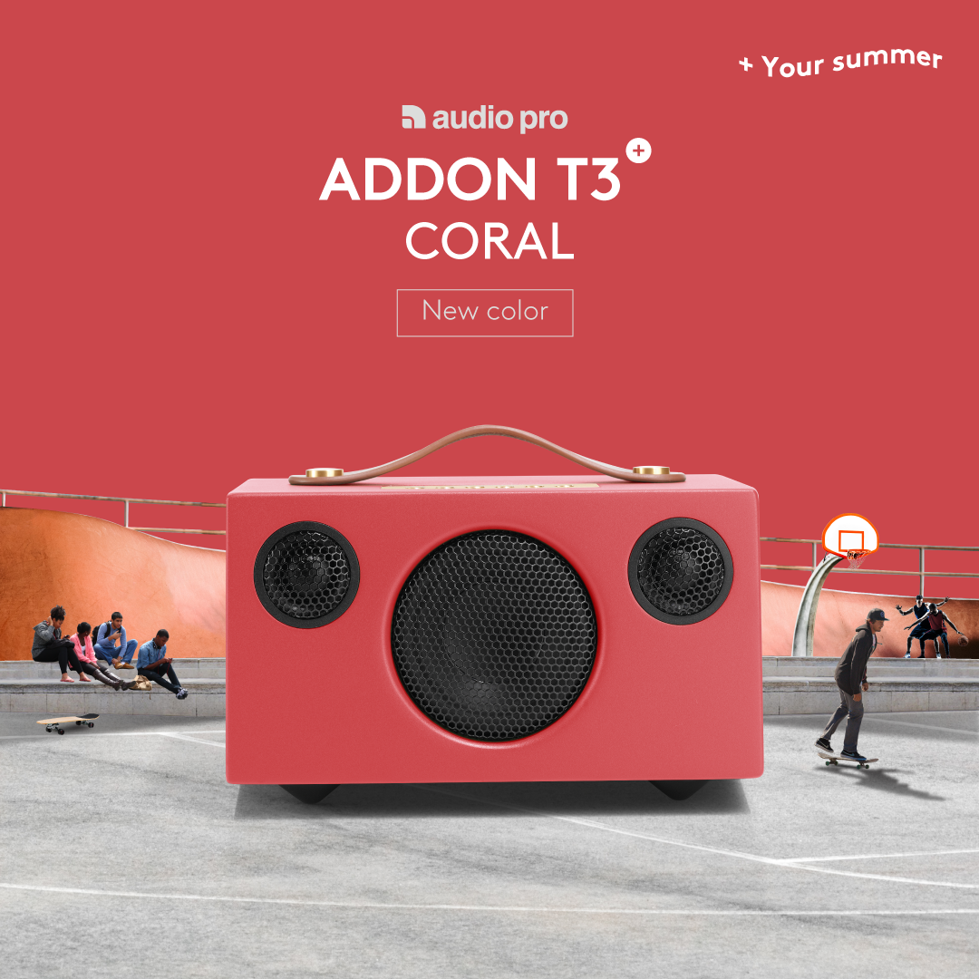 Audio Pro T3+ Coral